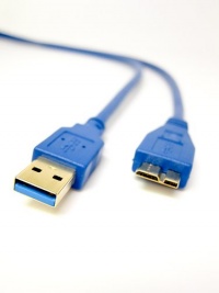 USB 3.0 Cable/Cord For WD Western Digital My Passport Essential WDCA042RNN Super Speed 5Gbps A / Micro B Device, 6FT (2M) GOLD PLATED Connector