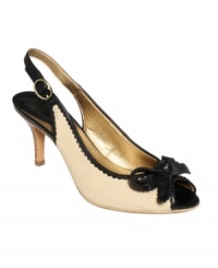 Linen never looked so good. Give your best suit a summer makeover with the Circa by Joan & David Zidelle pumps. Linen never looked so good. Give your best suit a summer makeover with the Circa by Joan & David Zidelle pumps.