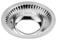 Wilton Armetale Flutes and Pearls Serving Bowl, Round, 9-Inch Wilton Armetale Flutes and Pearls Serving Bowl, Round, 9-Inch
