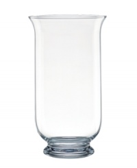 Measuring in at just under one foot, this elegant Lenox Garden vase is designed to feature stalks of colorful snapdragons but doubles as a pillar candle holder. Beautiful for any space and shade of bouquet in luminous glass. Measuring in at just under one foot, this elegant Lenox Garden vase is designed to feature stalks of colorful snapdragons but doubles as a pillar candle holder. Beautiful for any space and shade of bouquet in luminous glass.
