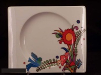 Villeroy & Boch New Wave Acapulco 9-1/2 by 8-1/2-Inch Salad Plate Villeroy & Boch New Wave Acapulco 9-1/2 by 8-1/2-Inch Salad Plate