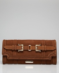 Keep your evening essentials in this luxe leather clutch from Burberry to ensure your sartorial credentials remain in check while darting around town. Keep your evening essentials in this luxe leather clutch from Burberry to ensure your sartorial credentials remain in check while darting around town.