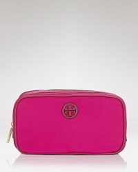 Tory Burch Cosmetics Case - Stacked Logo Twin Tory Burch Cosmetics Case - Stacked Logo Twin