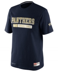 Be a part of the wave-help keep team spirit up with this Pittsburgh Panthers NCAA basketball t-shirt from Nike. Be a part of the wave-help keep team spirit up with this Pittsburgh Panthers NCAA basketball t-shirt from Nike.