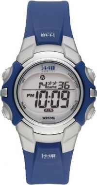 Timex Women's T5J131 1440 Sports Digital Blue Resin Strap Watch Timex Women's T5J131 1440 Sports Digital Blue Resin Strap Watch