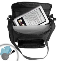 Protective Carrying Case / Travel Bag for Barnes & Noble NOOK Simple Touch with GlowLight , NOOK Color eBook Reader , NOOK Tablet - For device and accessories ** Includes accessory bag and cloth ** Protective Carrying Case / Travel Bag for Barnes & Noble NOOK Simple Touch with GlowLight , NOOK Color eBook Reader , NOOK Tablet - For device and accessories ** Includes accessory bag and cloth **
