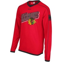 NHL Chicago Blackhawks Long Sleeve Jersey T-Shirt NHL Chicago Blackhawks Long Sleeve Jersey T-Shirt