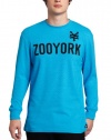 Zoo York Men's Airmesh Thermal Henley Shirt