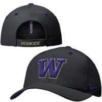 Nike Washington Huskies Black Wool Classic II Hat