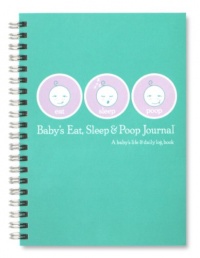 Baby's Eat, Sleep & Poop Journal, Log Book (Aqua) Baby's Eat, Sleep & Poop Journal, Log Book (Aqua)