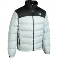 The North Face Mens Nuptse 2 Down Jacket, Heather Grey Melange, XXL The North Face Mens Nuptse 2 Down Jacket, Heather Grey Melange, XXL