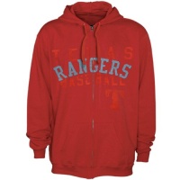 MLB Majestic Texas Rangers Red Fiery Fastball Full Zip Hoodie Sweatshirt MLB Majestic Texas Rangers Red Fiery Fastball Full Zip Hoodie Sweatshirt