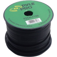 Pyle-Pro PSCBLF100 100 Feet 12 AWG Spool Speaker Cable with Rubber Jacket Pyle-Pro PSCBLF100 100 Feet 12 AWG Spool Speaker Cable with Rubber Jacket