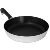 Revere Polished Aluminum 12-Inch Nonstick Skillet Revere Polished Aluminum 12-Inch Nonstick Skillet