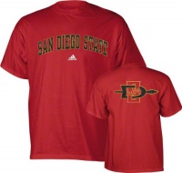 San Diego State Aztecs adidas Cardinal Relentless T-Shirt San Diego State Aztecs adidas Cardinal Relentless T-Shirt