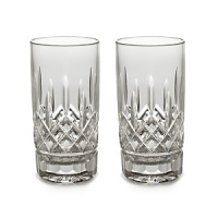 Waterford Crystal Lismore Highball Glass, Pair Waterford Crystal Lismore Highball Glass, Pair