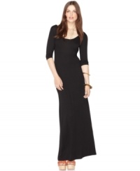 Show off your curves in this sleek maxi dress from Bar III. Whether paired with heels or flats, this chic dress is the perfect backdrop for your favorite accessories! Show off your curves in this sleek maxi dress from Bar III. Whether paired with heels or flats, this chic dress is the perfect backdrop for your favorite accessories!