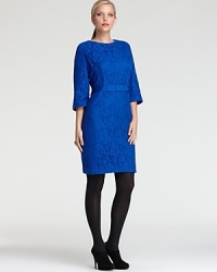Brimming with modern romance, delicate lace lends polished femininity to a Taylor Dresses Plus sheath dress. Brimming with modern romance, delicate lace lends polished femininity to a Taylor Dresses Plus sheath dress.
