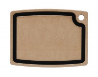 Epicurean Cutting Surfaces 15 by 11-Inch Gourmet Cutting Board with Juice Groove, Slate Core Epicurean Cutting Surfaces 15 by 11-Inch Gourmet Cutting Board with Juice Groove, Slate Core