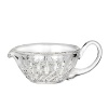 A sublime sauce boat in elegant crystal hosts your fine dressings and gravies with grace and beauty, and makes a gorgeous display piece on its own or to complement other pieces from the collection.