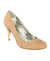 May flowers come in neutral colors, too! The pretty Blossom pumps by Style&co. feature a decadent suede-like finish.