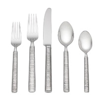Soulful modernity. Coil-wrapped and ready to serve, this city-chic flatware is perfect for any style, any place. Soulful modernity. Coil-wrapped and ready to serve, this city-chic flatware is perfect for any style, any place.