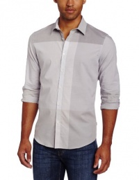 Calvin Klein Sportswear Men's Long Sleeve Yarn Dye Exploded Calvin Klein Sportswear Men's Long Sleeve Yarn Dye Exploded