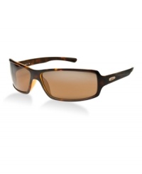 Sport this unisex favorite featuring Revo crystal glass lenses and you'll get great sun protection. Designed for the outdoor enthusiast, Thrive is a full-coverage, tortoise brown frame made from the seed of the castor bean plant. Lenses are bronze, mirrored and polarized. Polarized lenses achieve a premium level of clarity and contrast, not only by blocking glare, but by optimizing your vision and the color spectrum delivered to your eyes. Sport this unisex favorite featuring Revo crystal glass lenses and you'll get great sun protection. Designed for the outdoor enthusiast, Thrive is a full-coverage, tortoise brown frame made from the seed of the castor bean plant. Lenses are bronze, mirrored and polarized. Polarized lenses achieve a premium level of clarity and contrast, not only by blocking glare, but by optimizing your vision and the color spectrum delivered to your eyes.