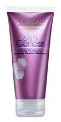 Skin Genesis Deep Purifying Foaming Cream Cleanser Women Cream by L'Oreal, 5 Ounce