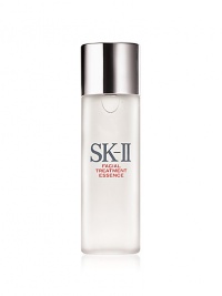 Skin Balancing Essence. The heart of the SK-II range. The second point in your Ritual. This unique Pitera-rich product moisturizes to improve texture and clarity for a more beautiful, glowing complexion. It contains the most concentrated amount of Pitera of all the SK-II skincare products--around 90% pure SK-II Pitera. It absorbs easily and leaves your skin looking radiant, with a supple, smooth feel. 7.2 oz. Skin Balancing Essence. The heart of the SK-II range. The second point in your Ritual. This unique Pitera-rich product moisturizes to improve texture and clarity for a more beautiful, glowing complexion. It contains the most concentrated amount of Pitera of all the SK-II skincare products--around 90% pure SK-II Pitera. It absorbs easily and leaves your skin looking radiant, with a supple, smooth feel. 7.2 oz.