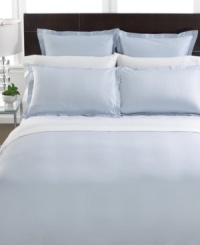 Lustrous tonal jacquard stripes bring tailored sophistication to indulgently soft 700 thread count MicroCotton® in this luxurious Hotel Collection sham. Lustrous tonal jacquard stripes bring tailored sophistication to indulgently soft 700 thread count MicroCotton® in this luxurious Hotel Collection sham.