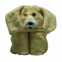 Pickles 27X54 Nummy Animals Hooded Towel, Yellow Lab Pickles 27X54 Nummy Animals Hooded Towel, Yellow Lab