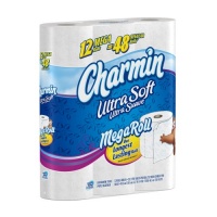 Charmin Ultra Soft Toilet Paper 12 Mega Rolls (Pack of 4) (Packaging May Vary) Charmin Ultra Soft Toilet Paper 12 Mega Rolls (Pack of 4) (Packaging May Vary)