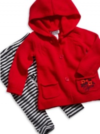 GUESS Hooded Sweater Set (12 - 24m), ORANGE (18M) GUESS Hooded Sweater Set (12 - 24m), ORANGE (18M)
