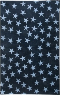 Rizzy Home RK1315 RizKidz 3-Feet by 3-Feet Round Area Rug, Blue Rizzy Home RK1315 RizKidz 3-Feet by 3-Feet Round Area Rug, Blue