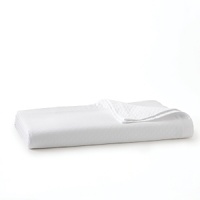The clean-lined simplicity of this diamond pique blanket cover complements any style. It has a substantial weight, lustrous sheen and soft finish, and is sanforized to reduce shrinkage. Blanket cover and pillow shams are finished with a flanged border. The tailored bed skirt is pleated with a plain hem. The clean-lined simplicity of this diamond pique blanket cover complements any style. It has a substantial weight, lustrous sheen and soft finish, and is sanforized to reduce shrinkage. Blanket cover and pillow shams are finished with a flanged border. The tailored bed skirt is pleated with a plain hem.