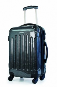 Calvin Klein Luggage Bromley 21 Inch Hardside Spinner, Charcoal, 21 inch Calvin Klein Luggage Bromley 21 Inch Hardside Spinner, Charcoal, 21 inch