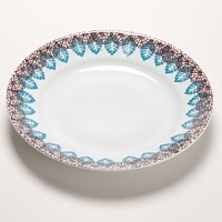 For over 270 years, Richard Ginori has created exceptional fine china and porcelain. Crafted in Italy, the Folkware collection features 18 different floral patterns designed to be mixed and matched. Accented with garlands, leaves and petals, the richly detailed dinnerware allows you to create your own unique look by combining different colors and patterns to grand effect.