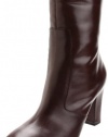 Rockport Women's Helena Bootie,Dark Brown Smooth Leather,10 M US