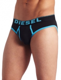 Diesel Men's Blade Fresh and Bright Brief, Black/Turquoise, X-Large Diesel Men's Blade Fresh and Bright Brief, Black/Turquoise, X-Large