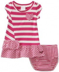 Roxy Kids Baby-Girls Infant Stay Cool Dress, Passion Pink Stripe, 18 Months Roxy Kids Baby-Girls Infant Stay Cool Dress, Passion Pink Stripe, 18 Months