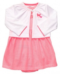 Carters 2−pc. Pink Stripe Dress Set Carters 2−pc. Pink Stripe Dress Set
