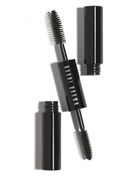 Designed to be layered, this two-in-one duo features Everything Mascara for definition and Lash Glamour Mascara for length. It's Bobbi's secret to megawatt lashes and part of her Caviar & Oyster Collection. To apply: First, brush on Everything Mascara from base of lashes to the tips. Next, apply Lash Glamour Mascara. Let each mascara dry between coats. Designed to be layered, this two-in-one duo features Everything Mascara for definition and Lash Glamour Mascara for length. It's Bobbi's secret to megawatt lashes and part of her Caviar & Oyster Collection. To apply: First, brush on Everything Mascara from base of lashes to the tips. Next, apply Lash Glamour Mascara. Let each mascara dry between coats.