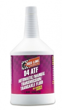 Red Line 30504 D4 Automatic Transmission Fluid - 1 Quart Red Line 30504 D4 Automatic Transmission Fluid - 1 Quart