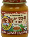 Earth's Best Junior Baby Food Organic My First Soup, Country Vegetable Chicken, 6 Ounce Jars (Pack of 12)