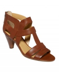 Look good for yourself and nobody else. The Forgethim sandals by Nine West are good for the soul with a strappy silhouette, zipper at back and sexy, stacked heel. Look good for yourself and nobody else. The Forgethim sandals by Nine West are good for the soul with a strappy silhouette, zipper at back and sexy, stacked heel.