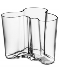 Named after the unconventional Finnish architect, the Aalto giftware collection brings innovative designs to any space. Each mouth-blown vase is individually crafted, offering completely unique style. Its purpose is left up to you. Named after the unconventional Finnish architect, the Aalto giftware collection brings innovative designs to any space. Each mouth-blown vase is individually crafted, offering completely unique style. Its purpose is left up to you.