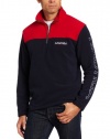 Nautica Men's Quarter Zip Mockneck Fleece