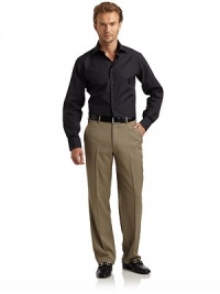 THE LOOKSlim fitPoint collarFront button closureLong button cuff sleevesShirttail hemTHE MATERIALCottonCARE & ORIGINMachine washImportedThis item was originally available for purchase at Saks Fifth Avenue OFF 5TH stores. THE LOOKSlim fitPoint collarFront button closureLong button cuff sleevesShirttail hemTHE MATERIALCottonCARE & ORIGINMachine washImportedThis item was originally available for purchase at Saks Fifth Avenue OFF 5TH stores.