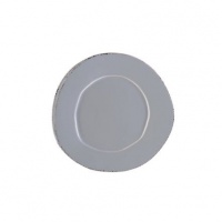 Vietri Lastra Gray Canape Plate Vietri Lastra Gray Canape Plate